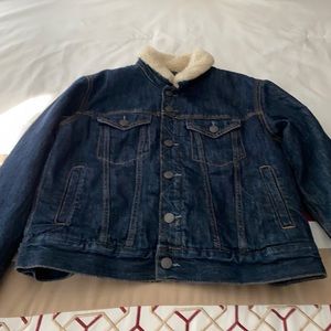 Back to school sale. new, lined boy jeans jacket